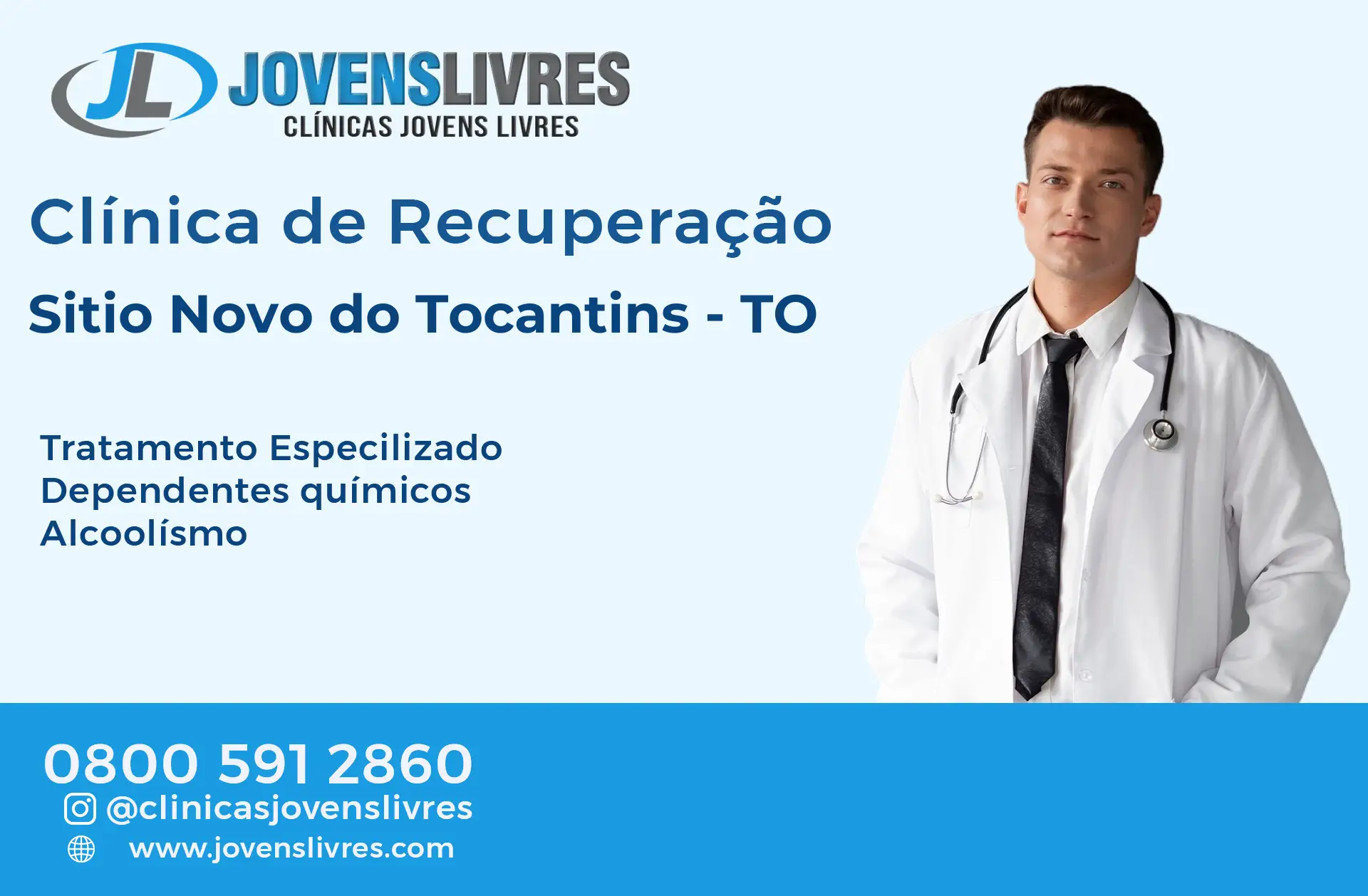 Clínica de Recuperação em Sítio Novo do Tocantins - TO