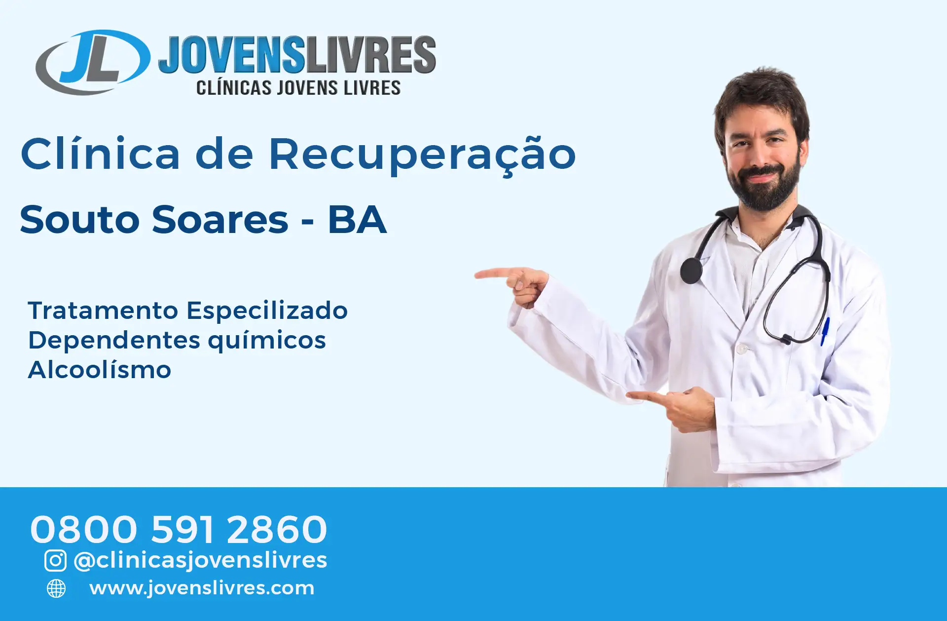 Clínica de Recuperação em Souto Soares - BA