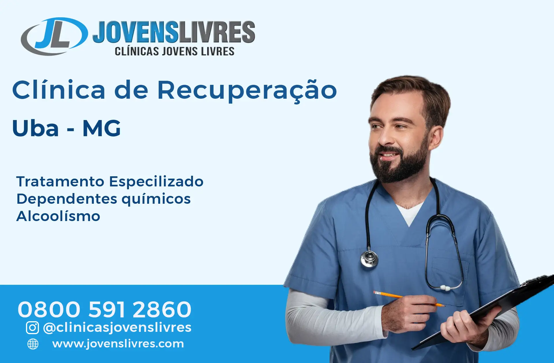 Clínica de Recuperação em Ubá - MG