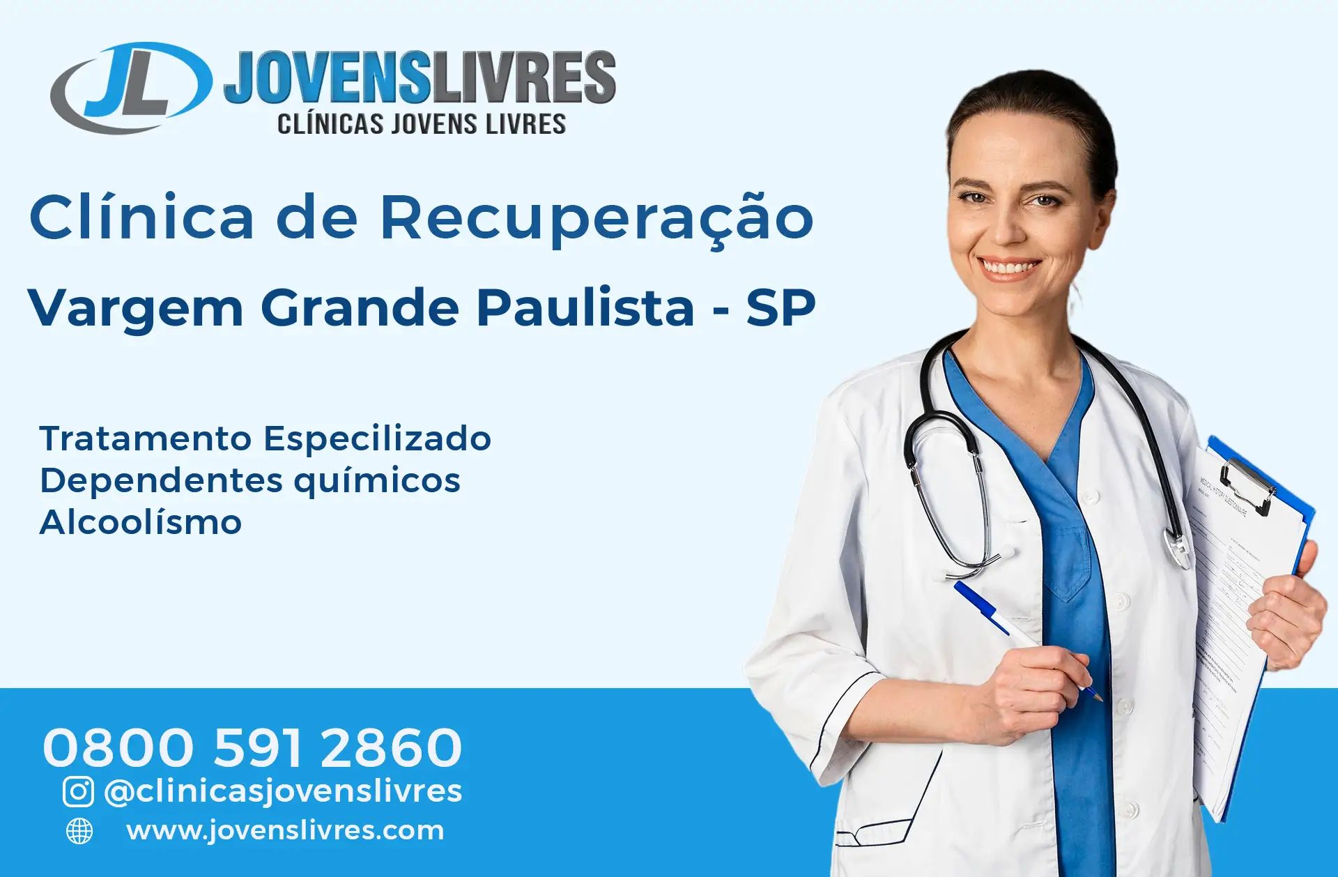 Clínica de Recuperação em Vargem Grande Paulista - SP