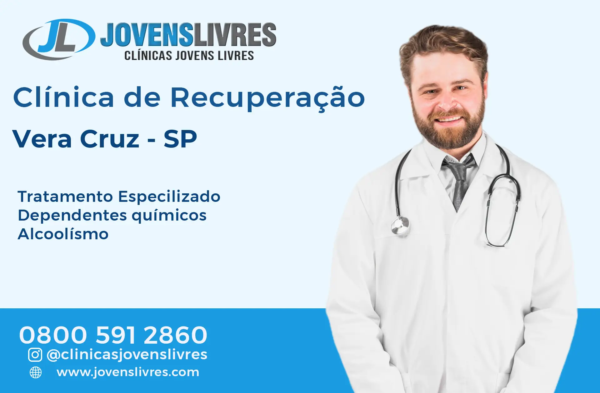 Clínica de Recuperação em Vera Cruz - SP