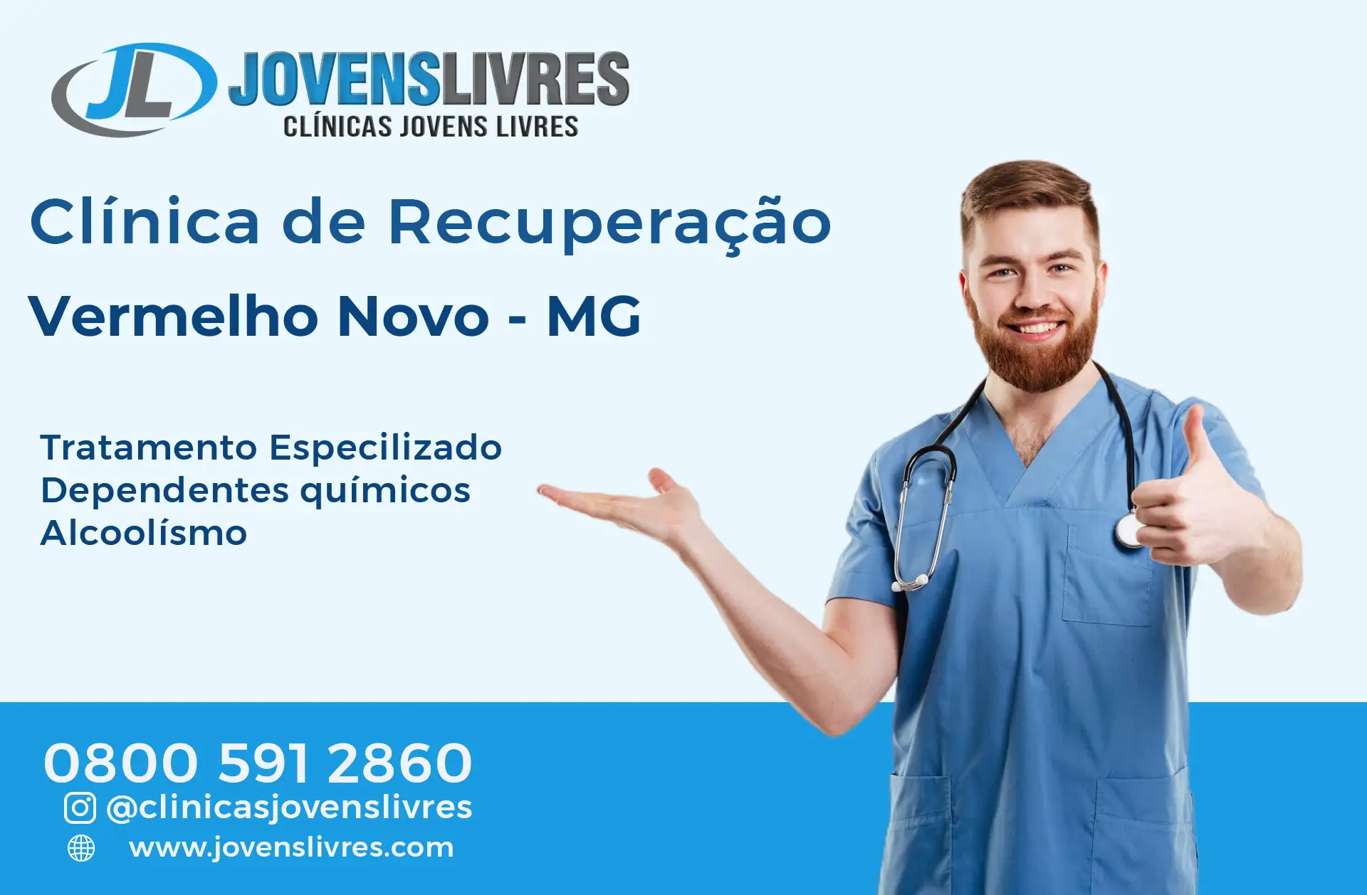 Clínica de Recuperação em Vermelho Novo - MG