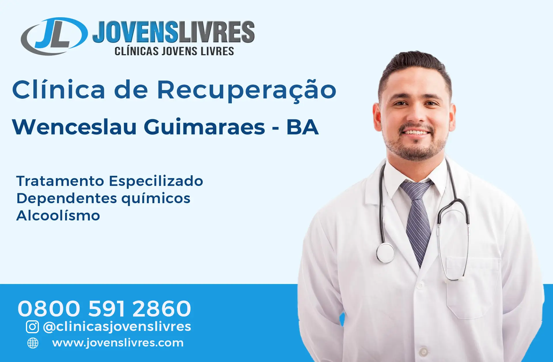 Clínica de Recuperação em Wenceslau Guimarães - BA