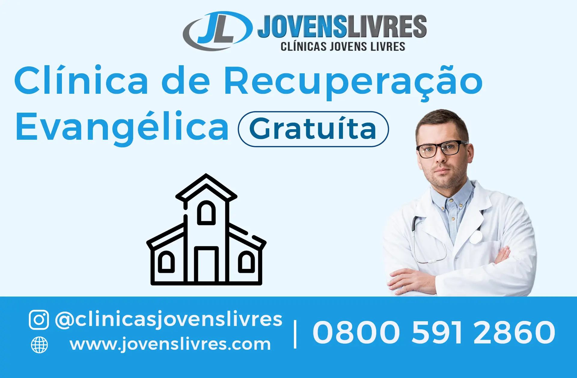 Clínica de Recuperação Evangélica Gratuita