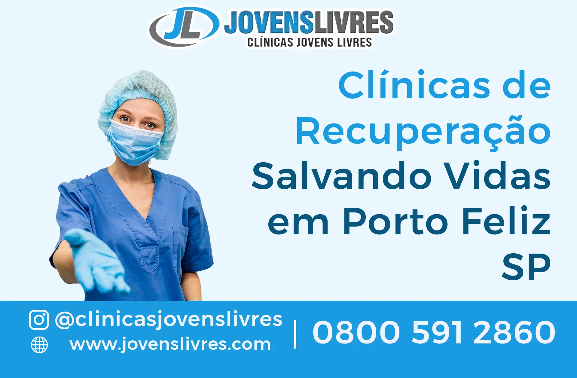 Clínica de Recuperação Salvando Vidas em Porto Feliz - SP