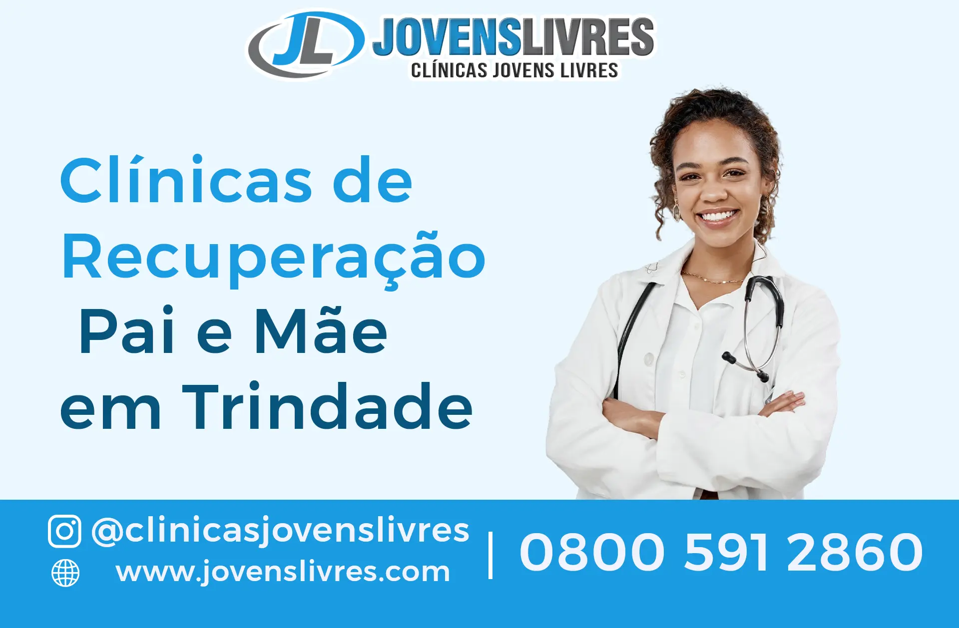 Clínica de Reabilitação Pai e Mãe em Trindade, Goiás