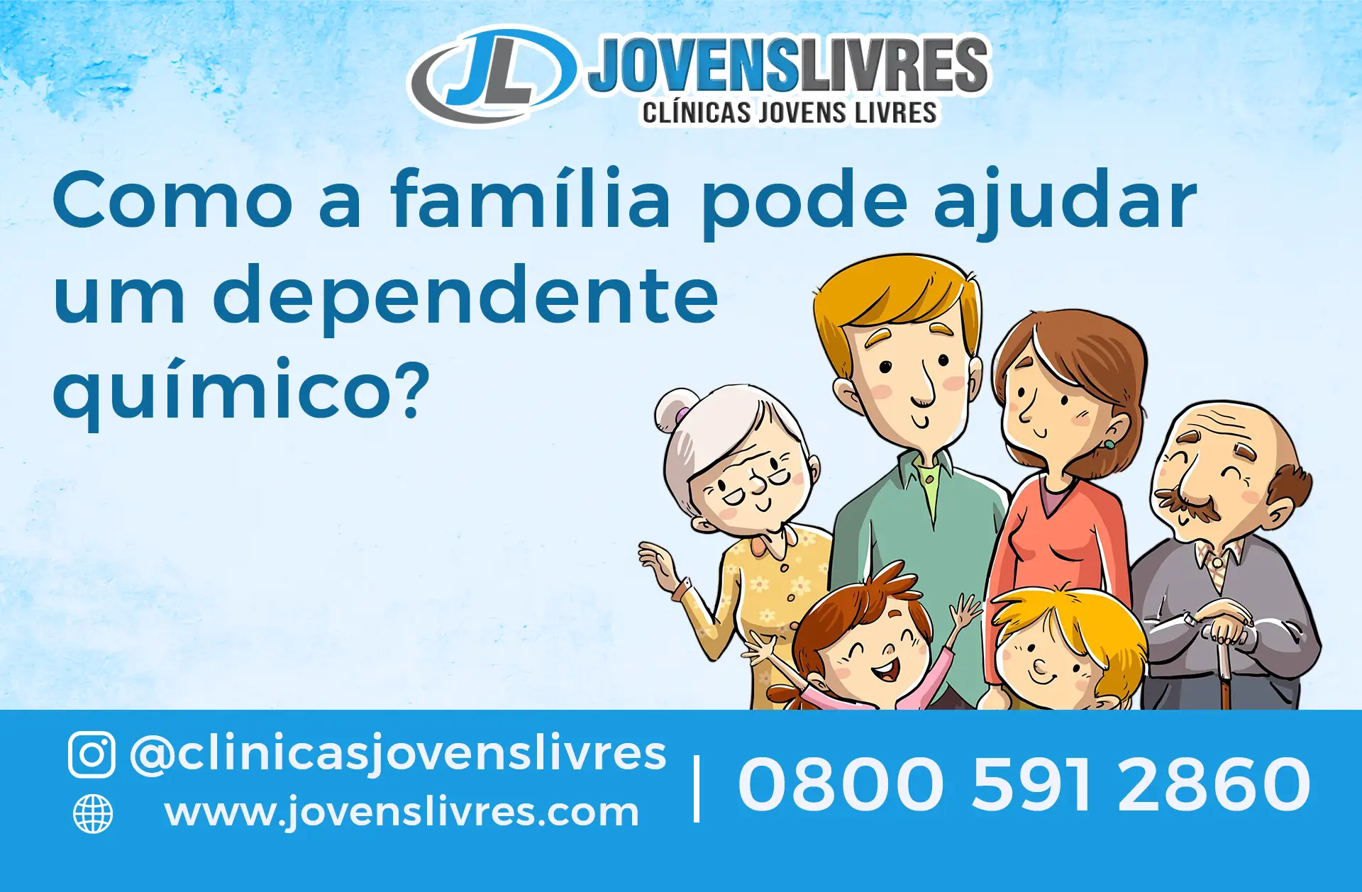 Como a Família Pode Ajudar um Dependente Químico