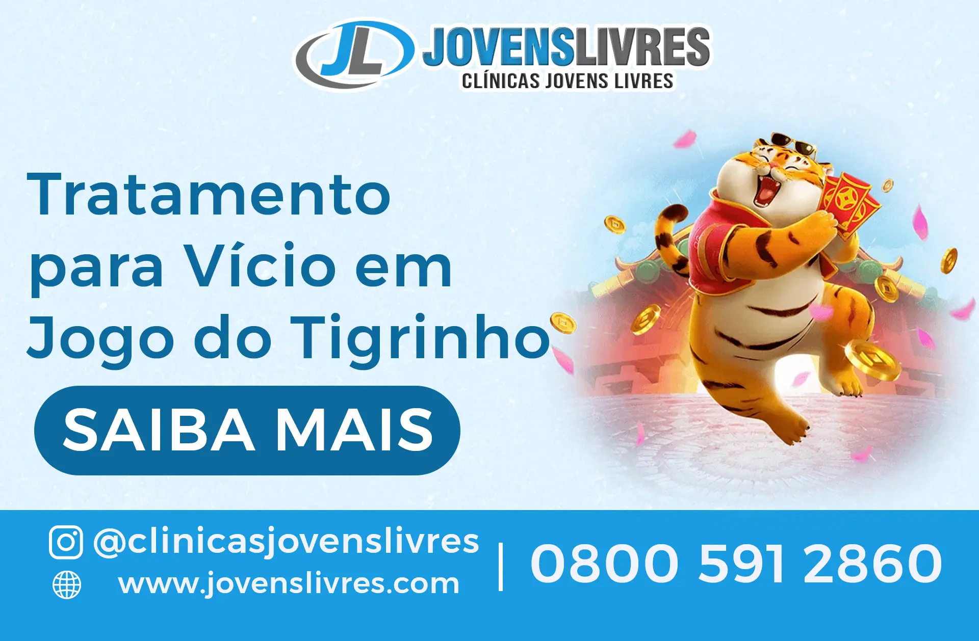 Tratamento para Vício em Jogo do Tigrinho: Jovens Livres