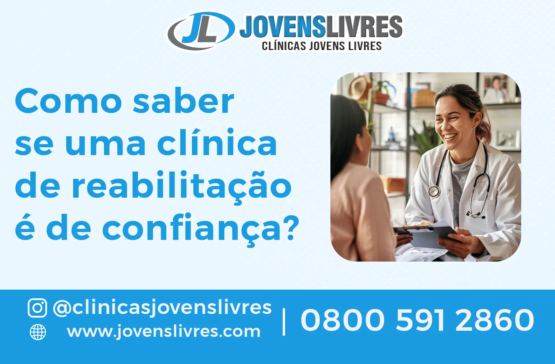 Como saber se uma clínica de reabilitação é de confiança?